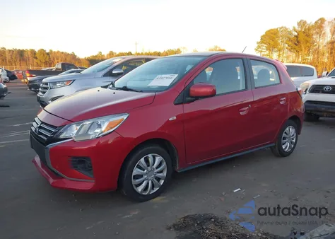 2021 Mitsubishi Mirage Carbonite Edition/Es/Le из США, поврежденный, VIN ML32AUHJXMH009812